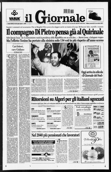 Il giornale : quotidiano del mattino